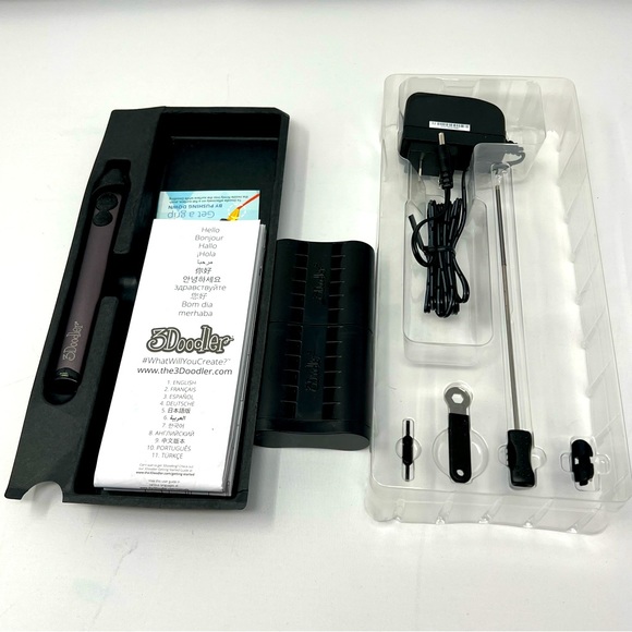 NWT 3Doodler Wobbler Works V2.0 3D Printing Pen Set - Picture 2 of 4